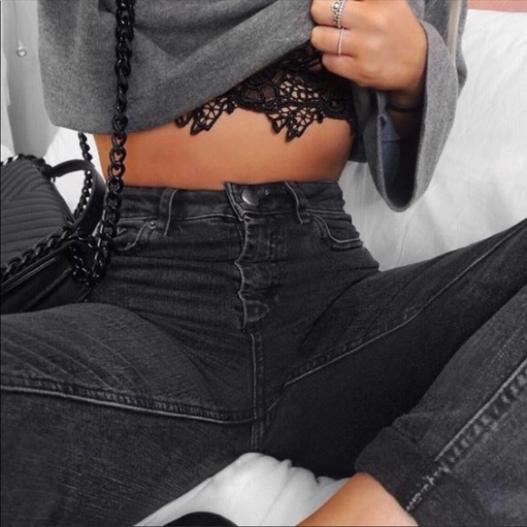 Urban Outfitters Denim - Amazing Black Vintage High Waist Mom Jeans
